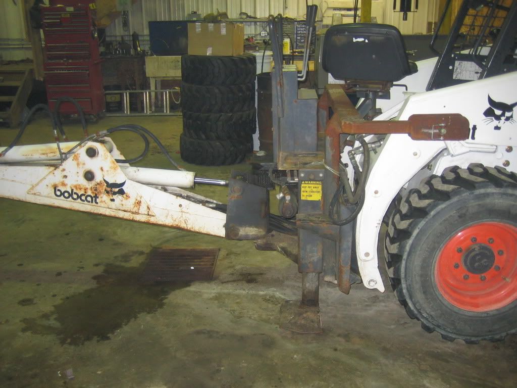 Bobcat 909 Backhoe Mount Updated To 709 Story by Ken Kreger